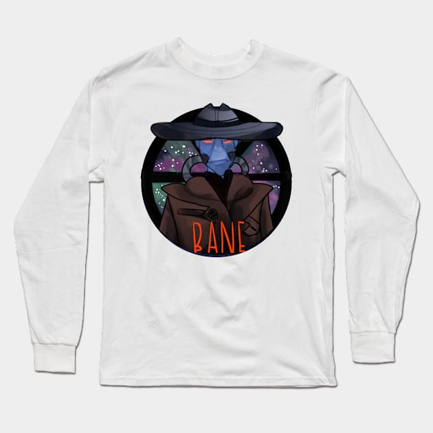 Bane. Long Sleeve T-Shirt by komarxian